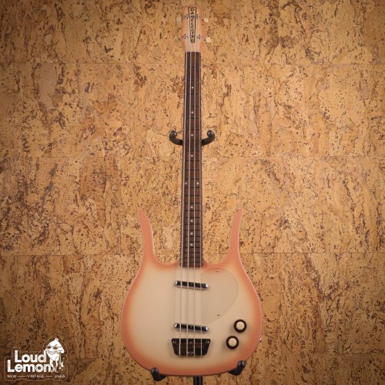 Danelectro Longhorn Bass Copper Burst 1990's Korea бас-гитара
