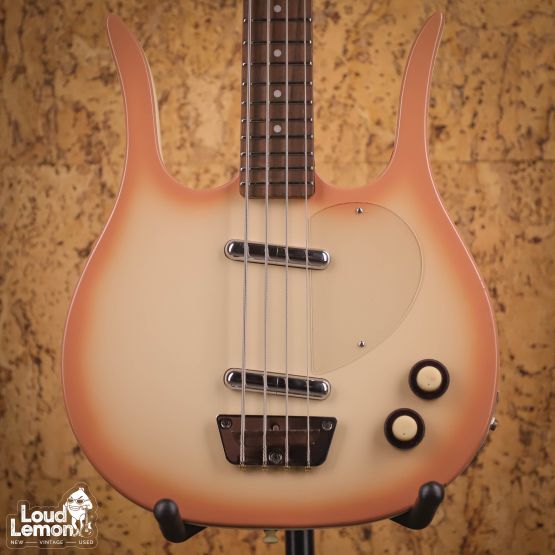 Danelectro Longhorn Bass Copper Burst 1990's Korea бас-гитара