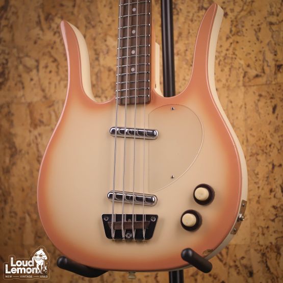 Danelectro Longhorn Bass Copper Burst 1990's Korea бас-гитара