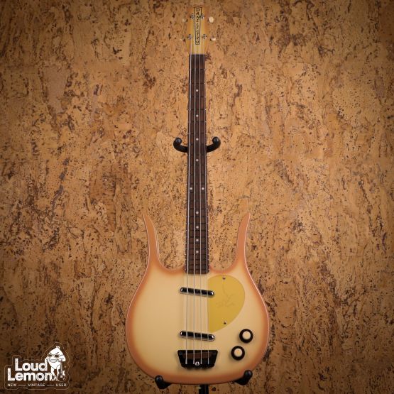 Danelectro Longhorn Bass Copper Burst 2000's China бас-гитара