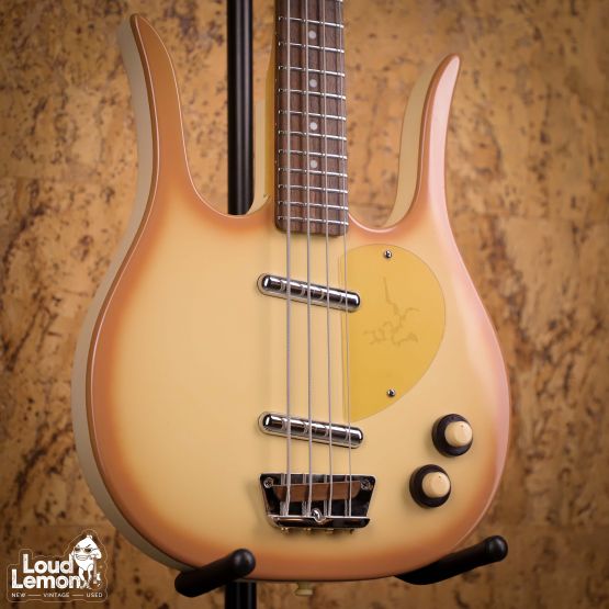Danelectro Longhorn Bass Copper Burst 2000's China бас-гитара