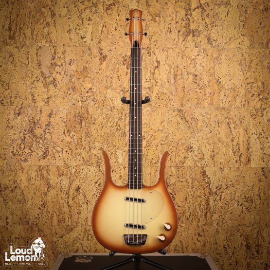 Danelectro Longhorn Bass Copper Burst 2020's Korea бас-гитара