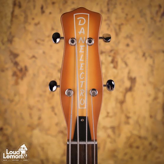 Danelectro Longhorn Bass Copper Burst 2020's Korea бас-гитара