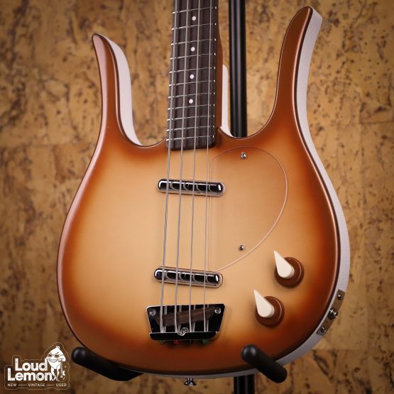 Danelectro Longhorn Bass Copper Burst 2020's Korea бас-гитара