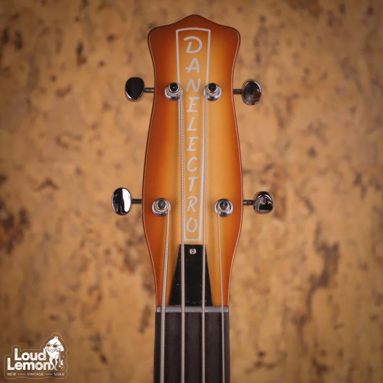 Danelectro Longhorn Bass Copper Burst 2020's Korea бас-гитара
