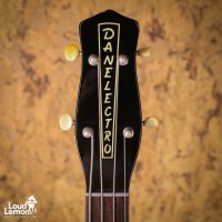 Danelectro Longhorn Bass Reissue Black 2000's Korea бас-гитара