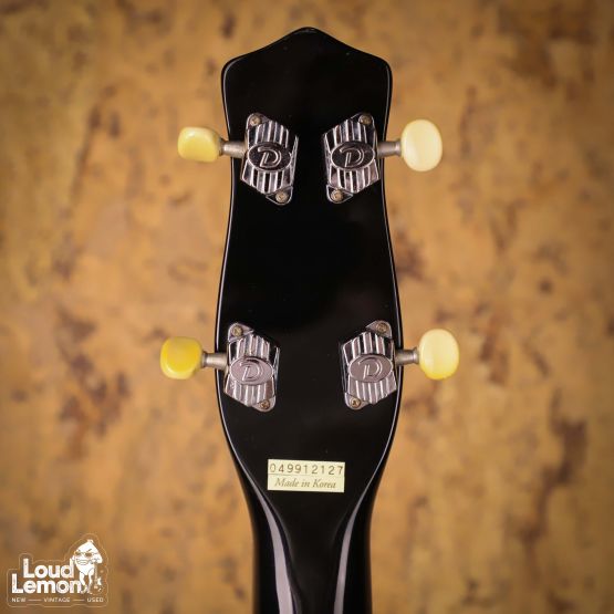 Danelectro Longhorn Bass Reissue Black 2000's Korea бас-гитара