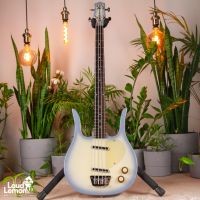 Danelectro Longhorn Bass Reissue Blue Burst 2001 China бас-гитара