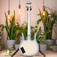 Danelectro Longhorn Bass Reissue Blue Burst 2001 China бас-гитара