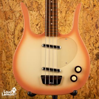 Danelectro Longhorn Bass Reissue Copper Burst 2010's China бас-гитара