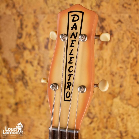 Danelectro Longhorn Bass Reissue Copper Burst 2010's China бас-гитара