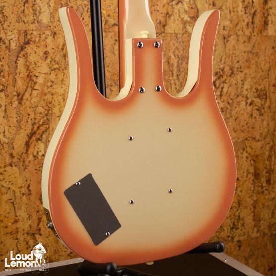 Danelectro Longhorn Bass Reissue Copper Burst 2010's China бас-гитара
