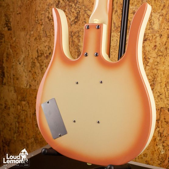 Danelectro Longhorn Bass Reissue Copper Burst 2010's China бас-гитара