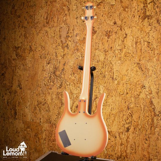 Danelectro Longhorn Bass Reissue Copper Burst 2010's China бас-гитара