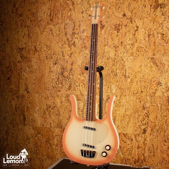 Danelectro Longhorn Bass Reissue Copper Burst 2010's China бас-гитара