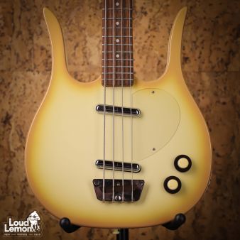 Danelectro Longhorn Bass Reissue Copper Burst 2010's China бас-гитара