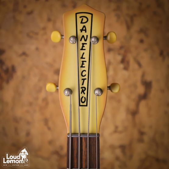 Danelectro Longhorn Bass Reissue Copper Burst 2010's China бас-гитара