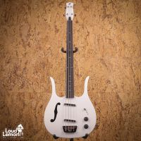 Danelectro Red Hot Longhorn Bass White 2020's Korea бас-гитара