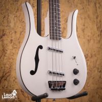 Danelectro Red Hot Longhorn Bass White 2020's Korea бас-гитара