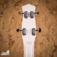 Danelectro Red Hot Longhorn Bass White 2020's Korea бас-гитара