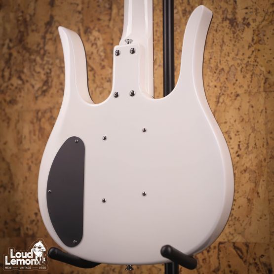 Danelectro Red Hot Longhorn Bass White 2020's Korea бас-гитара
