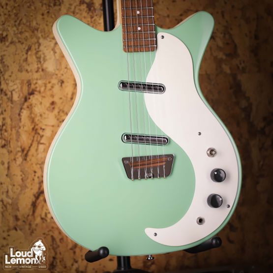 Danelectro Stock '59 Vintage Aqua 2022 Korea электрогитара