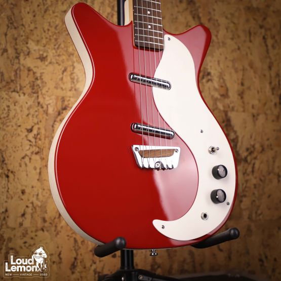 Danelectro Stock '59 Vintage Red 2022 Korea электрогитара