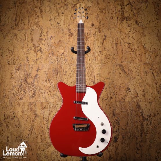 Danelectro Stock '59 Vintage Red 2022 Korea электрогитара