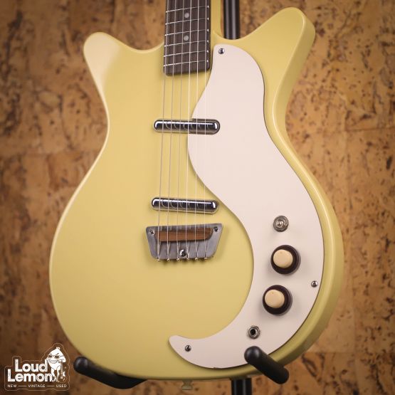 Danelectro '59 DC Daddy-O Yellow 1990's Korea электрогитара