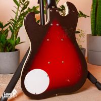 Danelectro '63 Baritone Reissue Red Burst 2003 China электрогитра