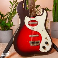 Danelectro '63 Baritone Reissue Red Burst 2003 China электрогитра
