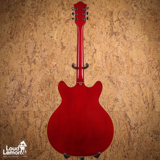 DeArmond by Guild Starfire IV Crimson Red Transparent 1998 Korea электрогитара