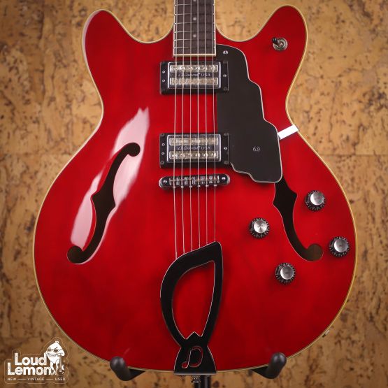 DeArmond by Guild Starfire IV Crimson Red Transparent 1998 Korea электрогитара