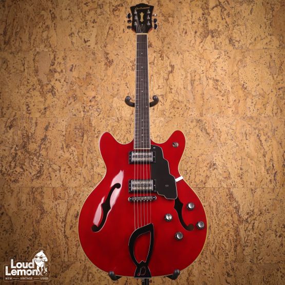DeArmond by Guild Starfire IV Crimson Red Transparent 1998 Korea электрогитара
