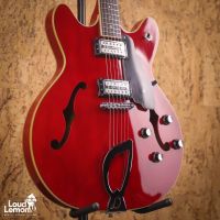 DeArmond by Guild Starfire IV Crimson Red Transparent 1998 Korea электрогитара