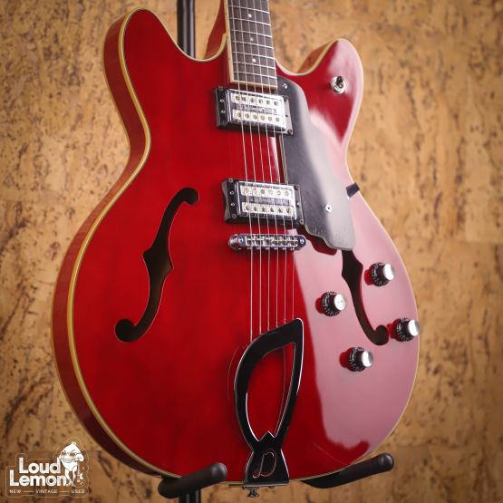 DeArmond by Guild Starfire IV Crimson Red Transparent 1998 Korea электрогитара