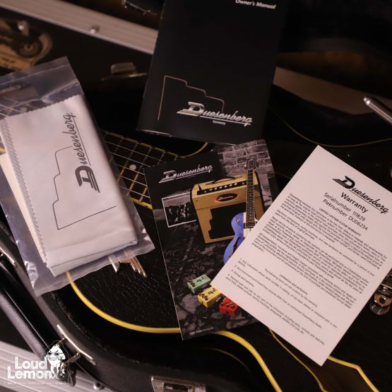 Duesenberg Starplayer TV Outlaw Black Tolex 2005 Germany электрогитара