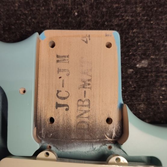 Fender Junior Collection Jazzmaster Satin Daphne Blue 2022 Japan электрогитара