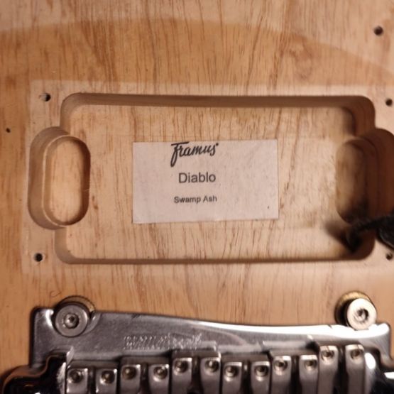 Framus Diablo Natural Satin 2010 Germany электрогитара