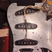 Fender Stratocaster Sunburst 1959 USA электрогитара