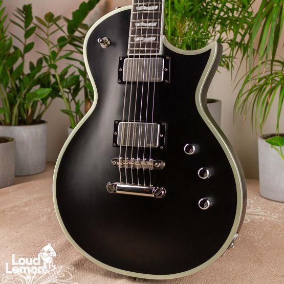 ESP E-II Eclipse BB Black Satin 2018 Japan электрогитара