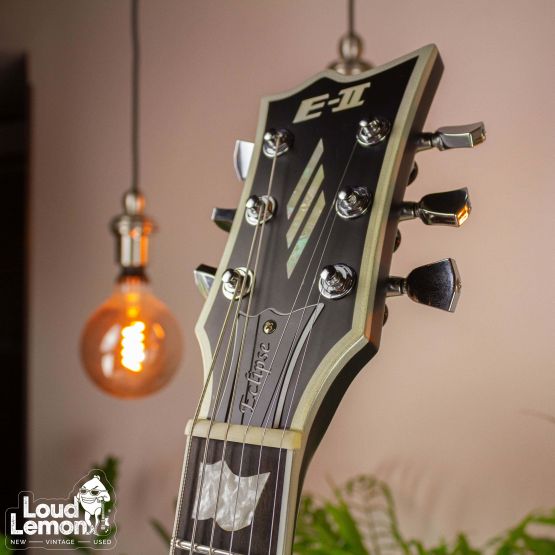 ESP E-II Eclipse BB Black Satin 2018 Japan электрогитара