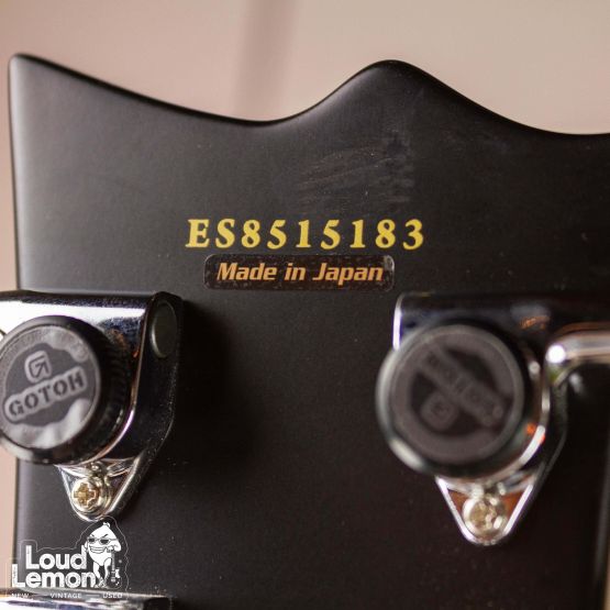 ESP E-II Eclipse BB Black Satin 2018 Japan электрогитара