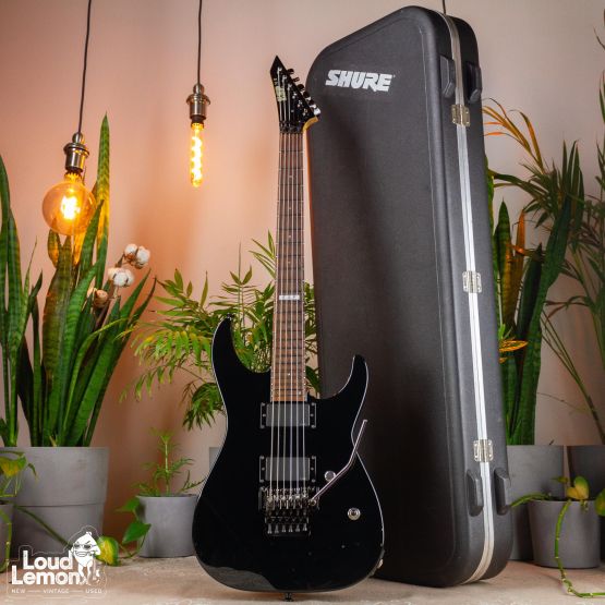 ESP M-II NTB Black 2009 Japan электрогитара
