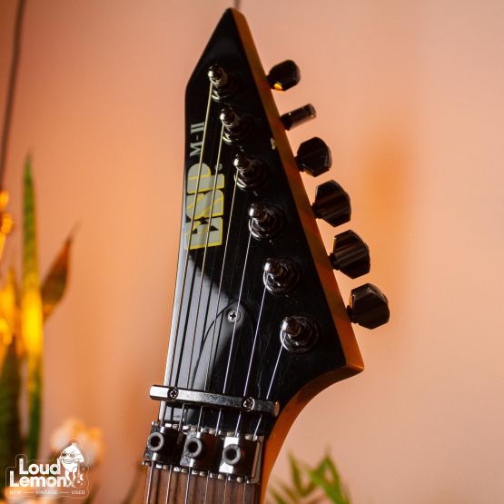 ESP M-II NTB Black 2009 Japan электрогитара