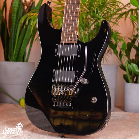 ESP M-II NTB Black 2009 Japan электрогитара