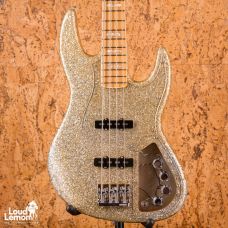Edwards E-AM-105S Bass Gold Sparkle 1996 Japan бас-гитара