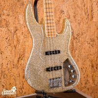 Edwards E-AM-105S Bass Gold Sparkle 1996 Japan бас-гитара