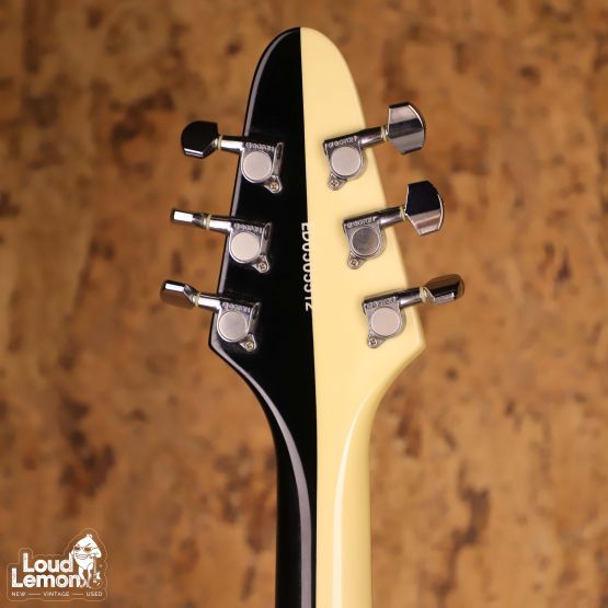 Edwards E-FV-105 WB Michael Schenker Flying V Black & White 2005 Japan электрогитара
