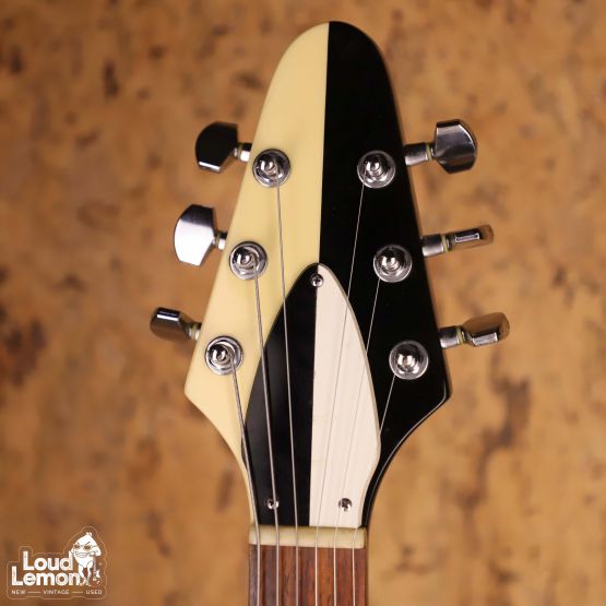Edwards E-FV-105 WB Michael Schenker Flying V Black & White 2005 Japan электрогитара